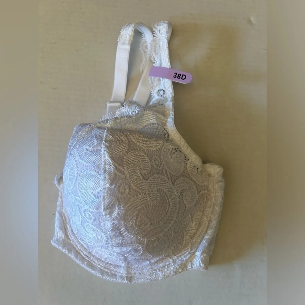 PLAYTEX‎ Love My Curves Beautiful lightly lined underwire bra NWT Sz-38-D  Z13